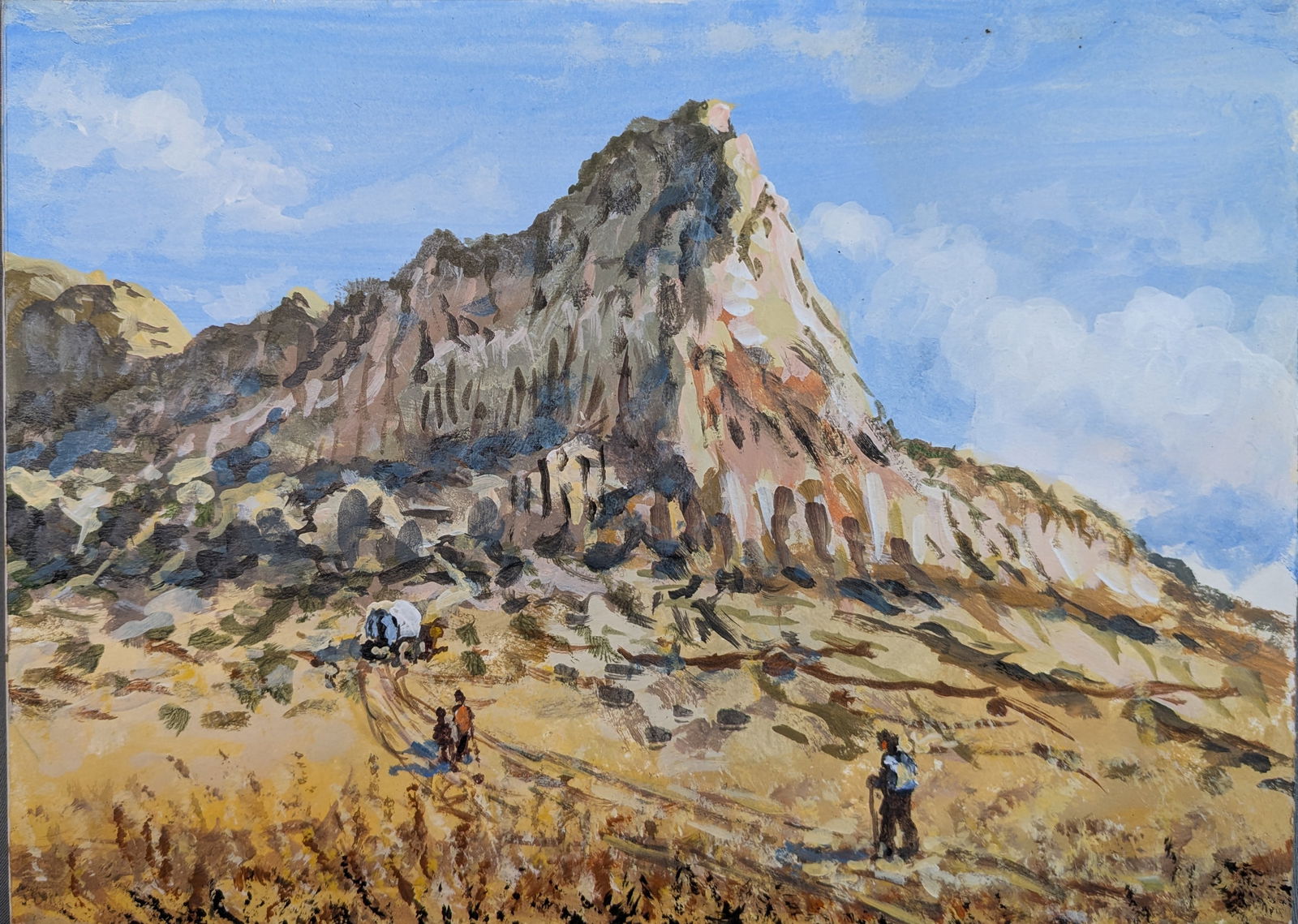 Simon Michael Impressionist Southwestern Landscape (1 of 3)