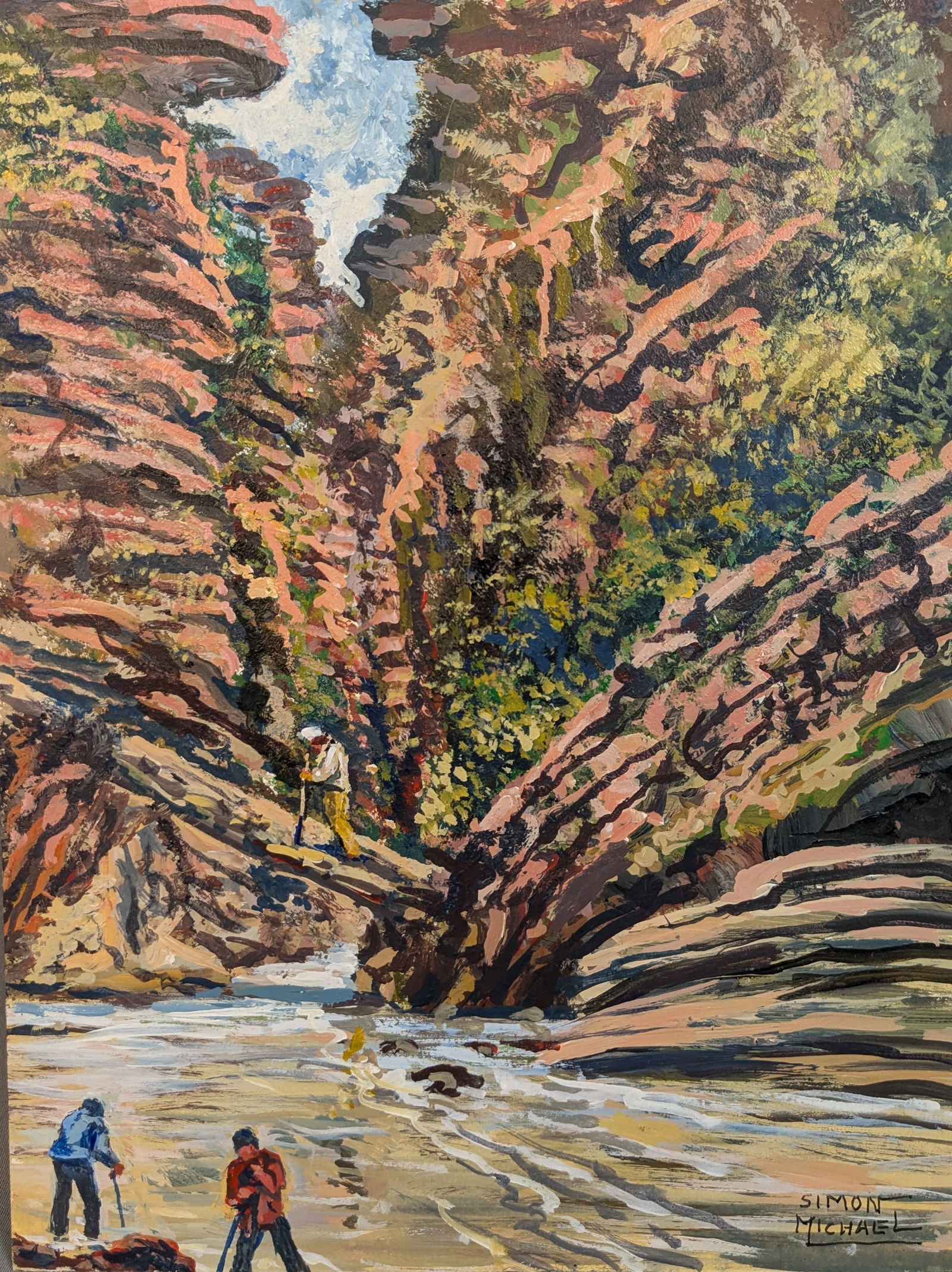 Simon Michael, "Mysterious Canyon" (1 of 5)