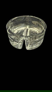 Art Glass Bowl - Clear: Art Glass Bowl - Clear.3.25" x 7.25"In-house shipping is available for smaller items. Shipping is available for larger and other fragile items through Pac Mail, which is a local shipping option. You m