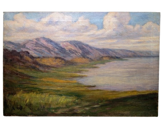 Vintage Moutain Lake Landscape (1 of 6)