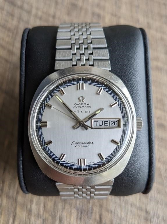 Rare Omega Seamaster Cosmic w/ Turler sig. 166.035 (1 of 3)