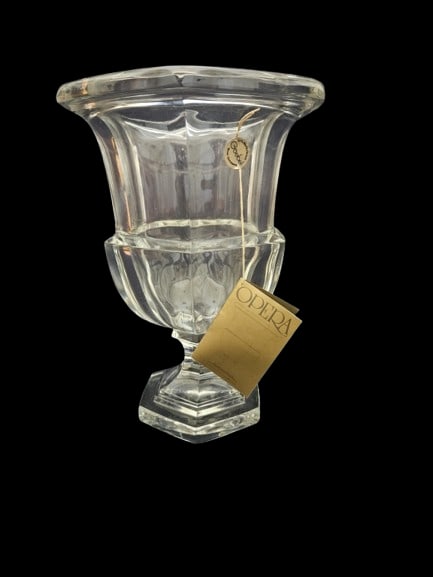 Unused Goebel Crystal Opera Vase (1 of 3)
