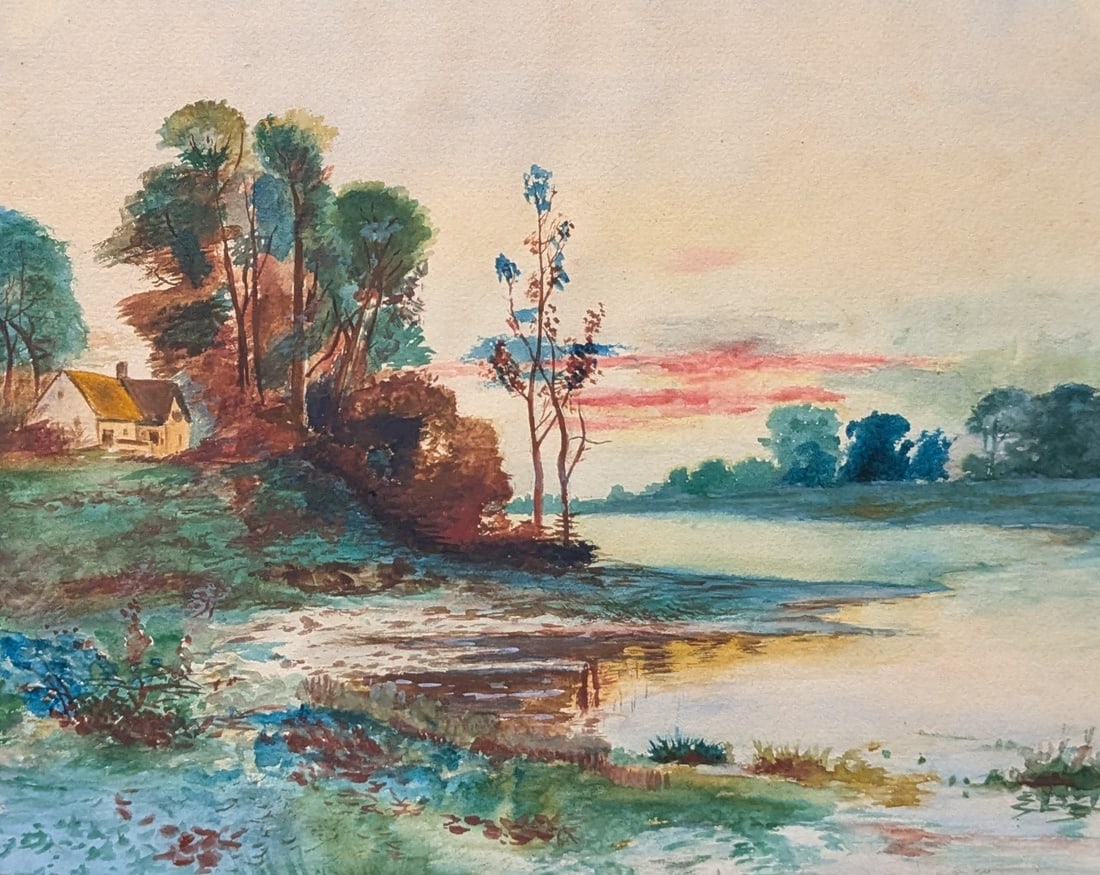 Edward "Buck" Schiwetz, "River" (1930's) (1 of 5)