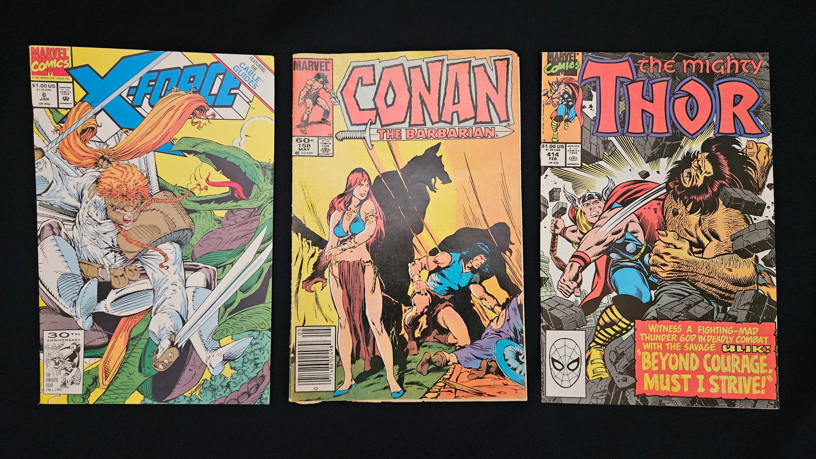 (3) Marvel Comic Books (1 of 7)