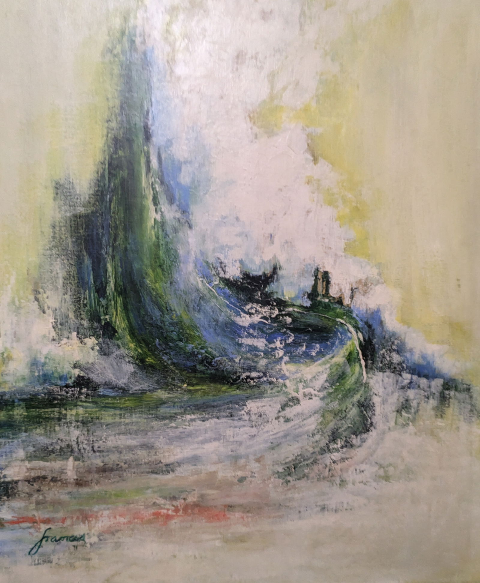 Original Oil on Board: Original Oil on Board.19.75" x 15.75"Provenance: Signed FrancisIn-house shipping is available for smaller items. Shipping is available for larger and other fragile items through Pac Mail, which is a