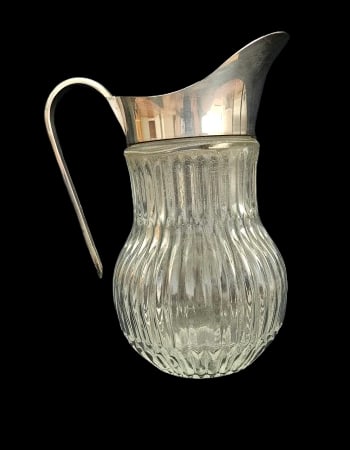 Silver and Water Pitcher: Silver and Water Pitcher.In-house shipping is available for smaller items. Shipping is available for larger and other fragile items through Pac Mail, which is a local shipping option. You may also