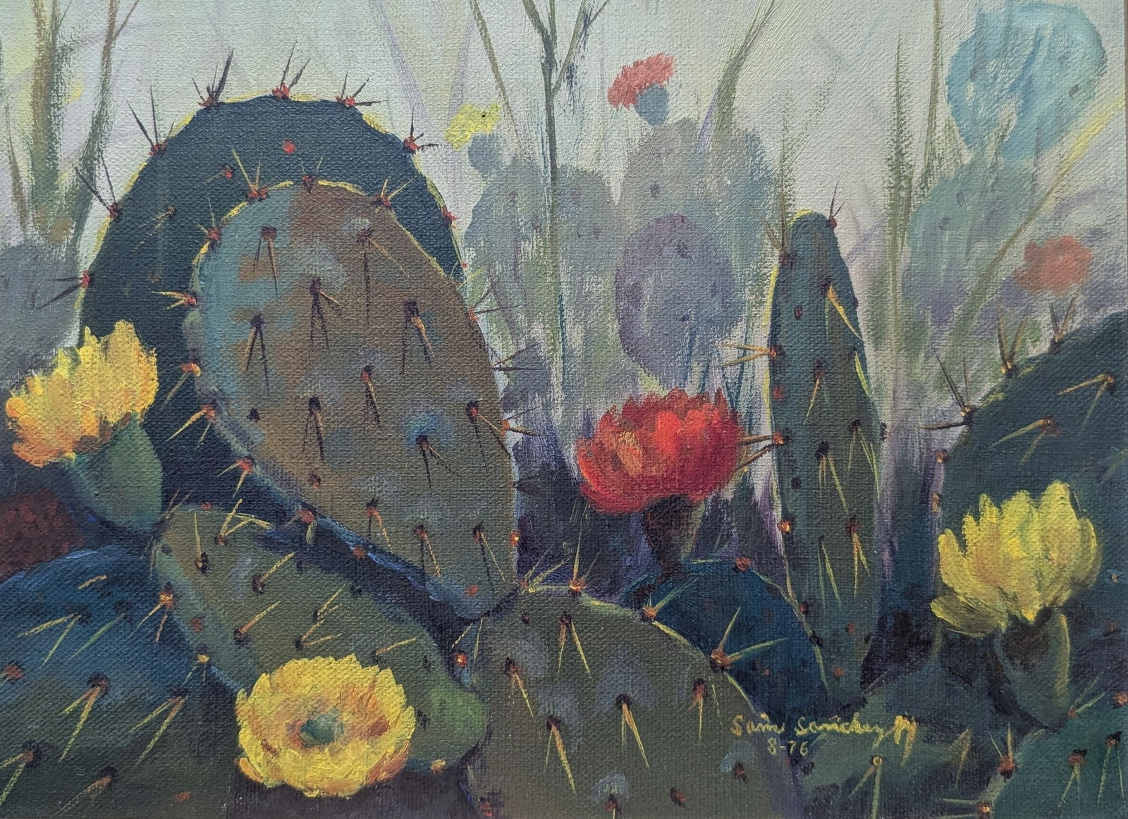 Sam Sanchez, "Cactus" (1 of 4)
