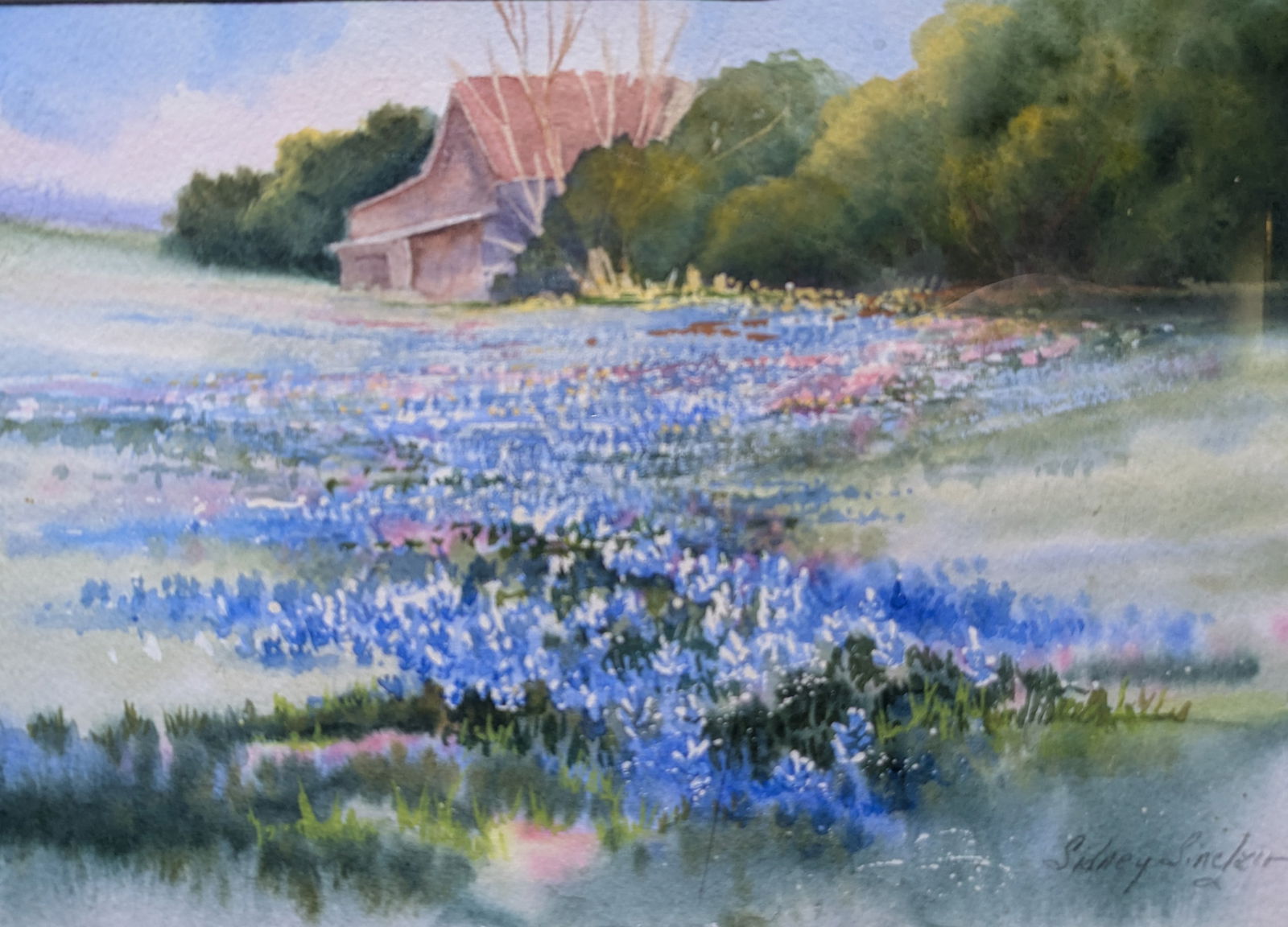Sidney Sinclair, " Bluebonnet" (1 of 4)