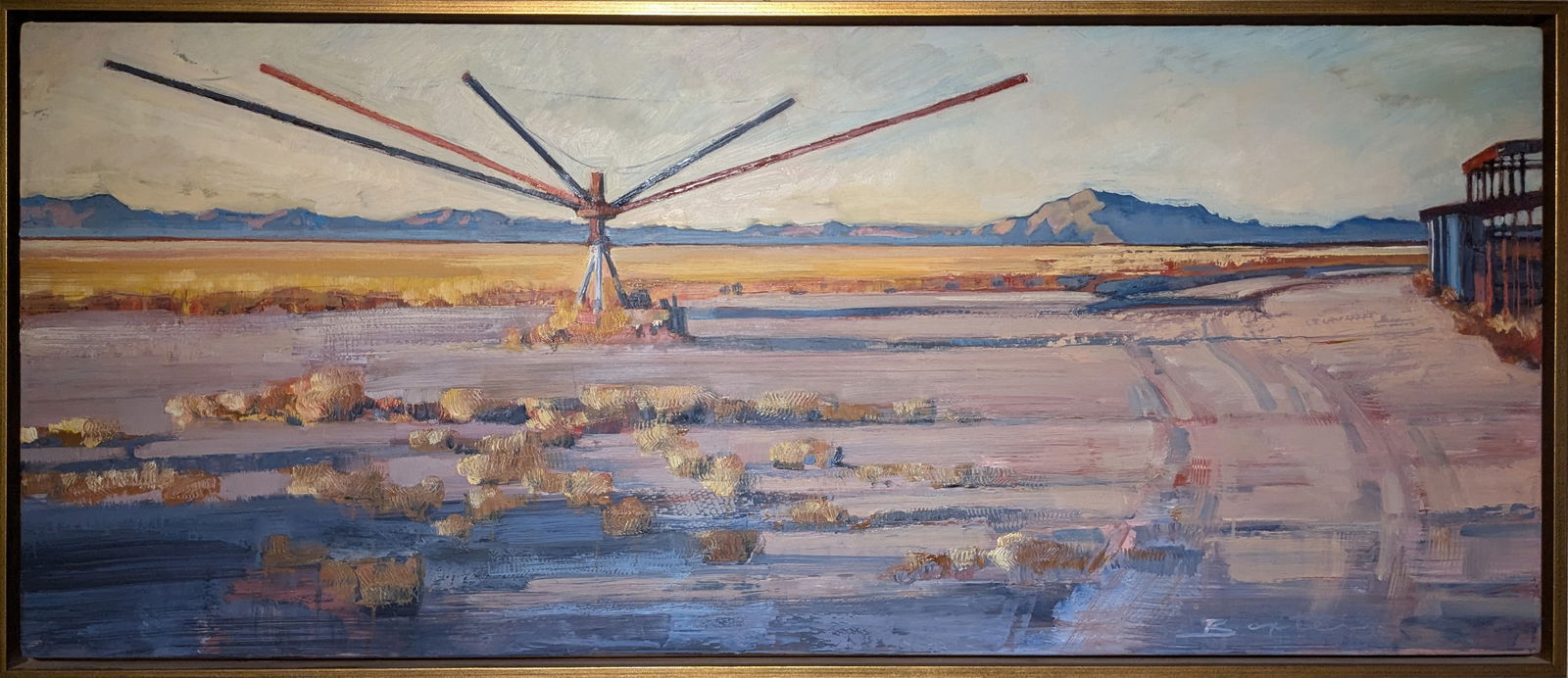 Mary Baxter, "Horsewalker at Belkin's Ranch" - 2