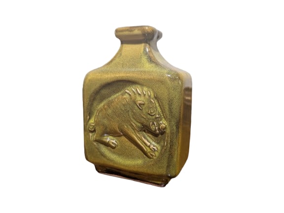 Harding Black Pottery- Javalina: Harding Black Pottery- Javalina. 6.75" x 4.75" In-house shipping is available for smaller items. Shipping is available for larger and other fragile items through Pac Mail, which is a local shipping