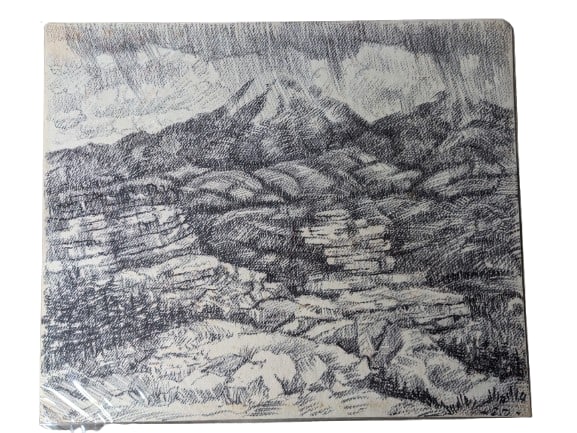 Simon Michael, "Rocks with Rain Falling" - 2
