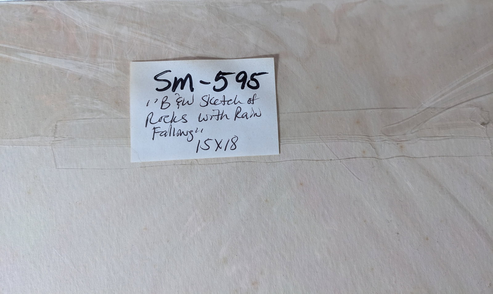 Simon Michael, "Rocks with Rain Falling" - 5