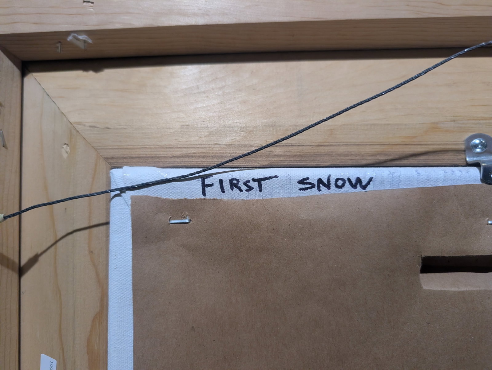 Chuck Mauldin, "First Snow" - 6