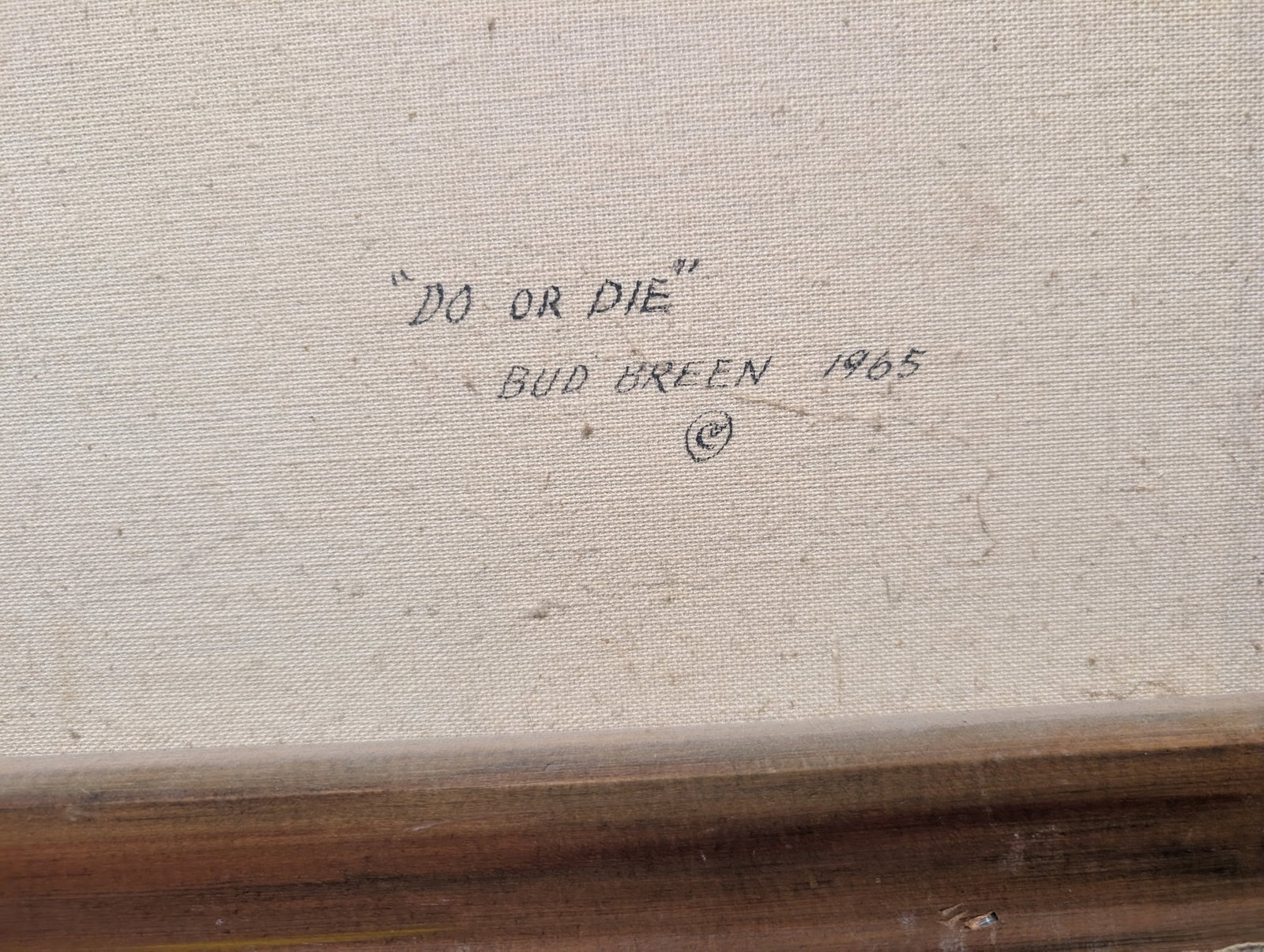 Bud Breen, "Do or Die" - 5