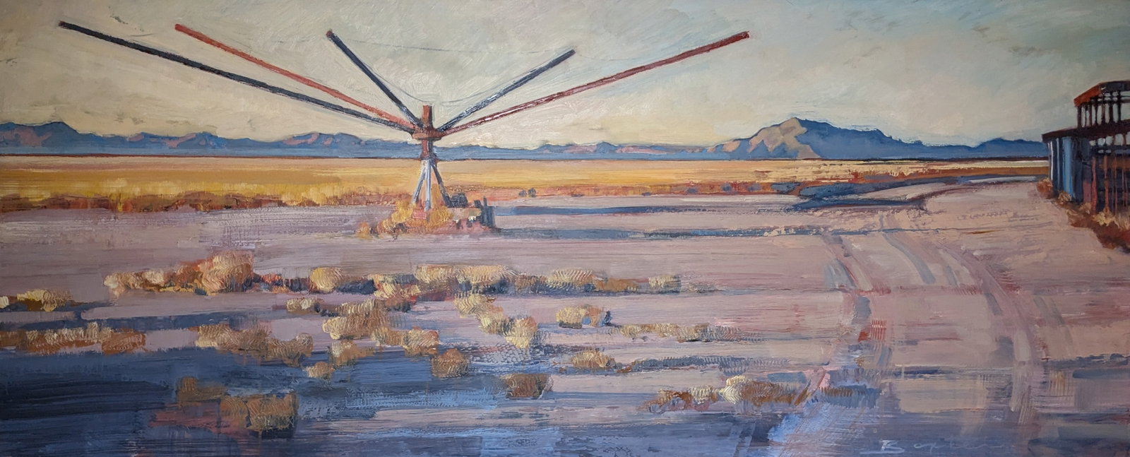 Mary Baxter, "Horsewalker at Belkin's Ranch" (1 of 4)