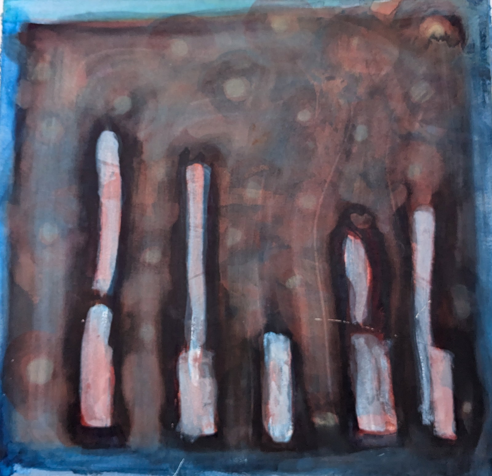 Watercolor: Watercolor, watercolor on paper. Unframed. In-house shipping is available for smaller items. Shipping is available for larger and other fragile items through Pac Mail, which is a local shipping option
