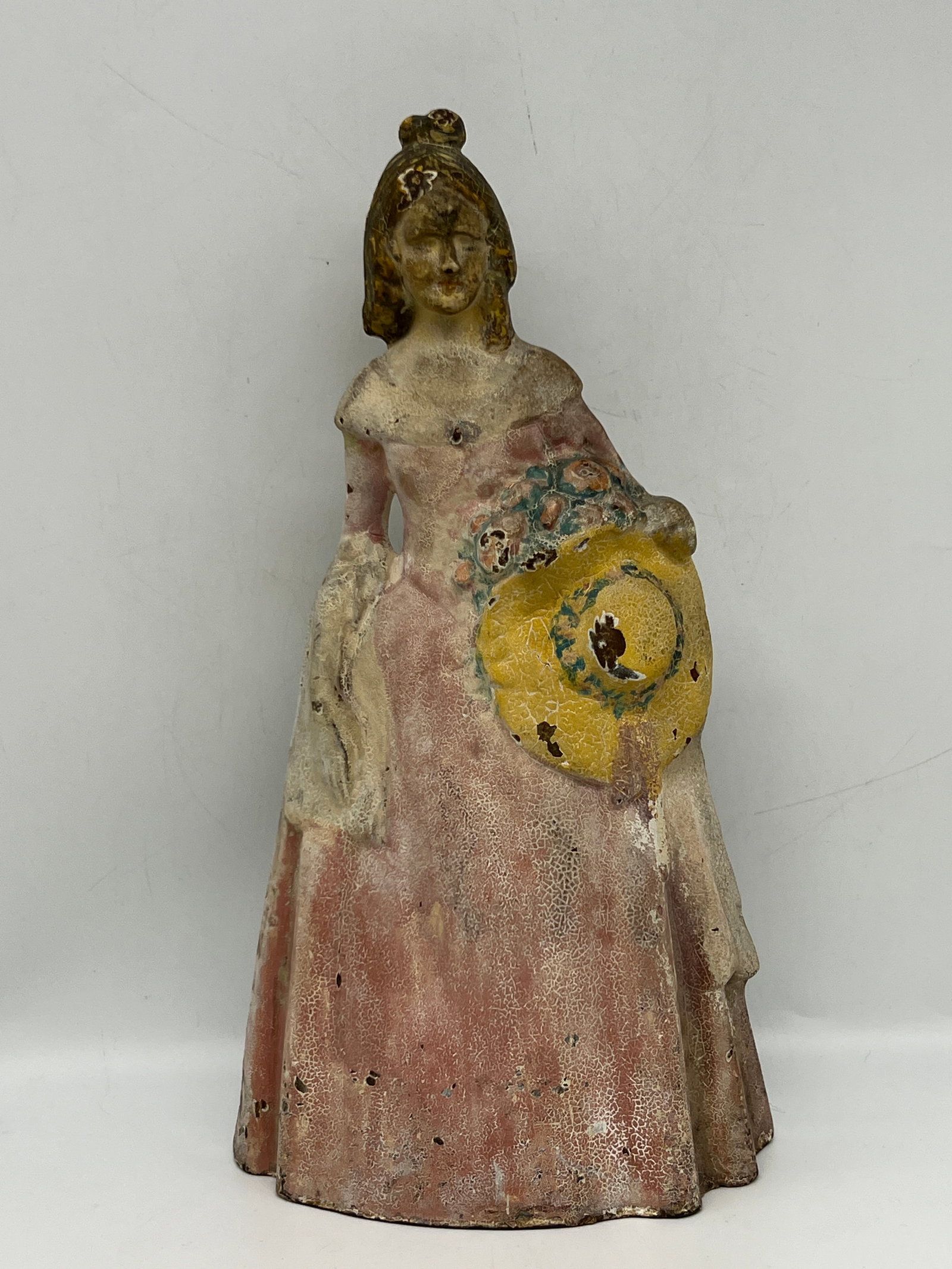 19c Southern Belle Cast Iron Doorstop (1 of 6)