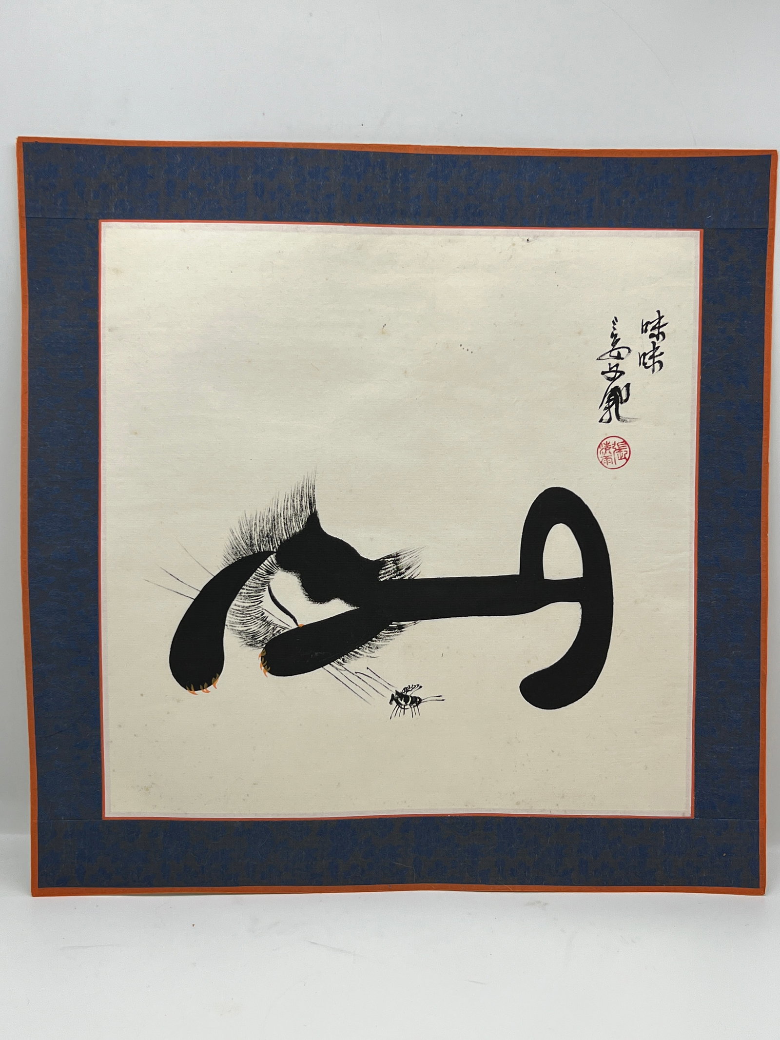 Japanese Shikishi Cat Niko Print (1 of 6)