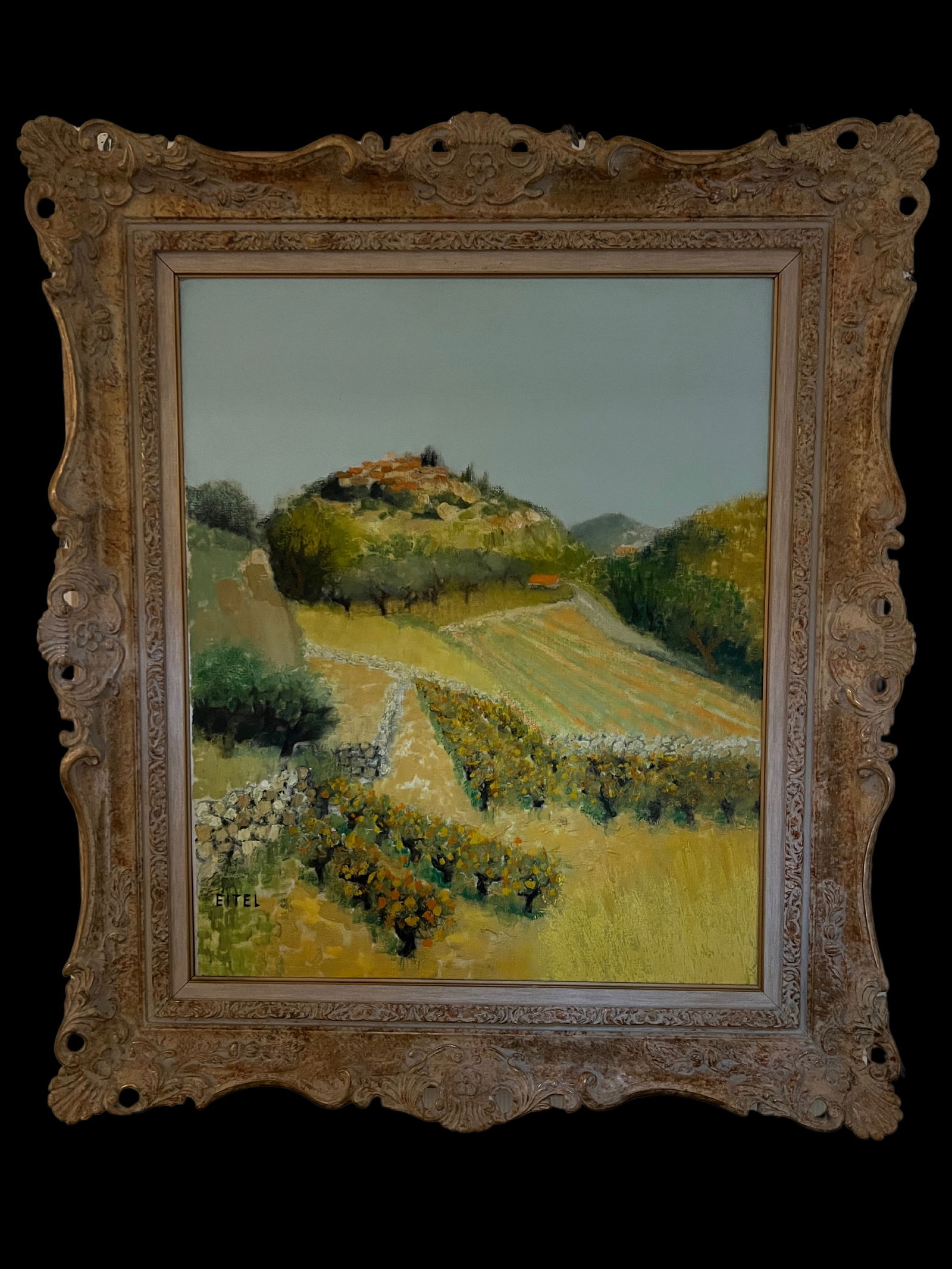 Jacques Eitel (French, 1926-2006) Oil on Canvas (1 of 8)