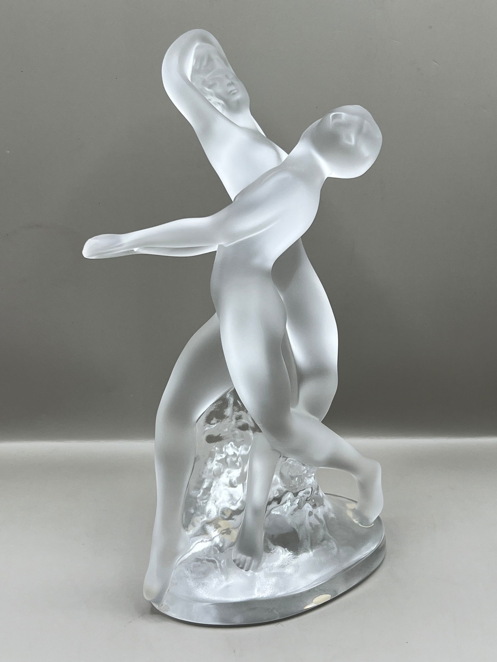 Lalique "Deux Danseuses" Signed Crystal Figurine (1 of 7)