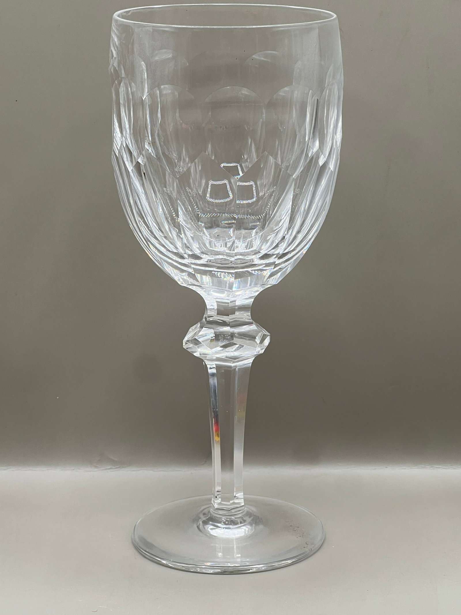 Single Waterford Curraghmore Crystal Blown Glass Stemware Wine Glass Goblet: just in time for Christmas Dinner (if you're local!)