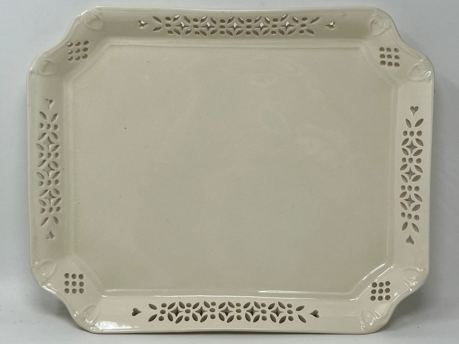 Royal Creamware Classics Ceramic Serving Tray (1 of 5)