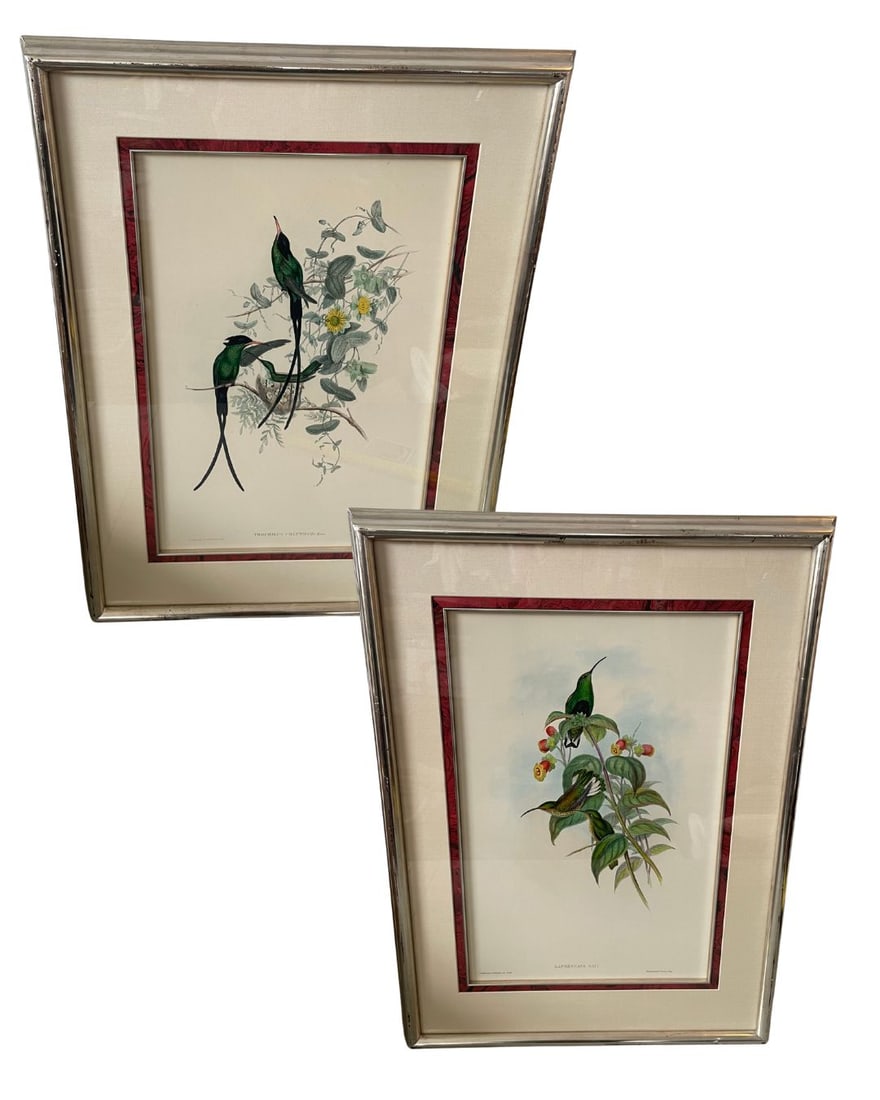 Pair of Bird & Botanical Prints (1 of 12)