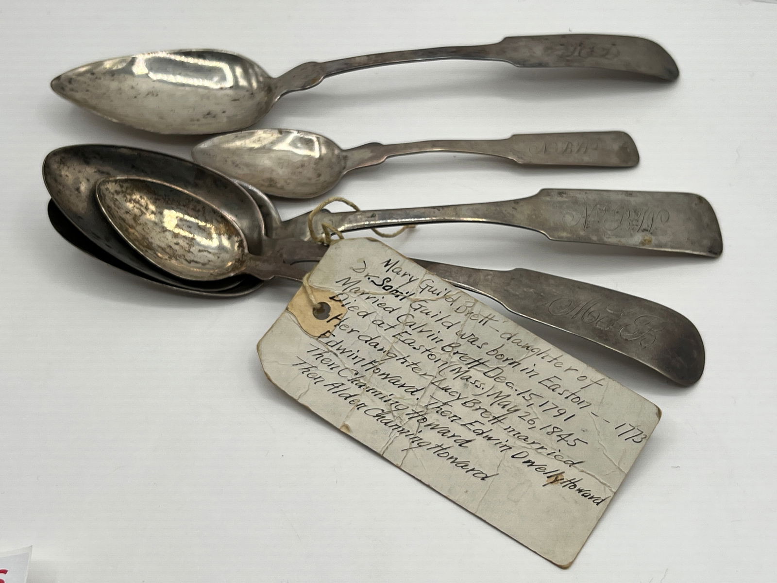 Mayflower Provenance Antique Silver Spoons (1 of 19)