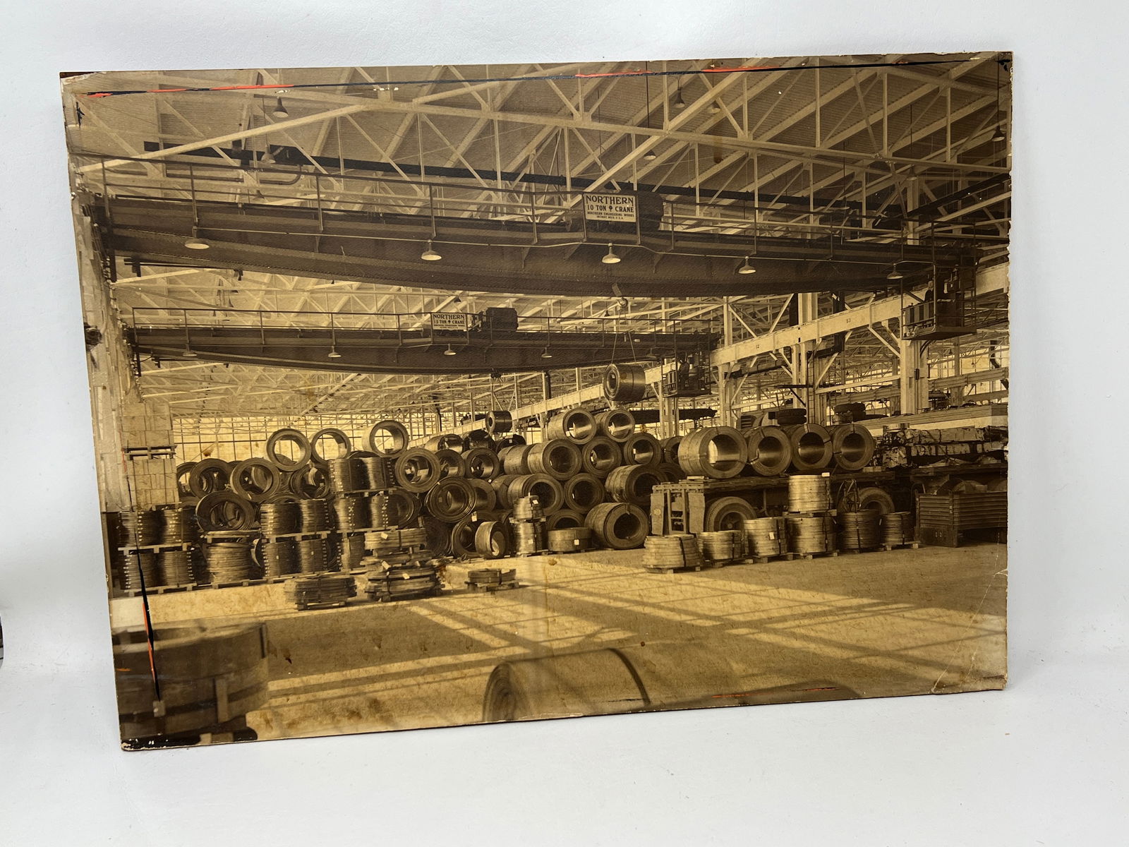 Nothern Engineering Works Detroit Antique Photo on Board (1 of 14)