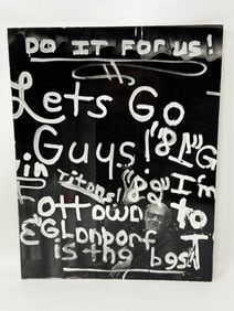 Herral Long Counterculture Collage "Lets Go Guys" Photograph