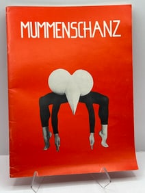 1979 Andres Bossard "Mummenschanz" Souvenir Theatre Program