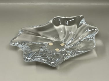Baccarat Art Glass Crystal Bowl