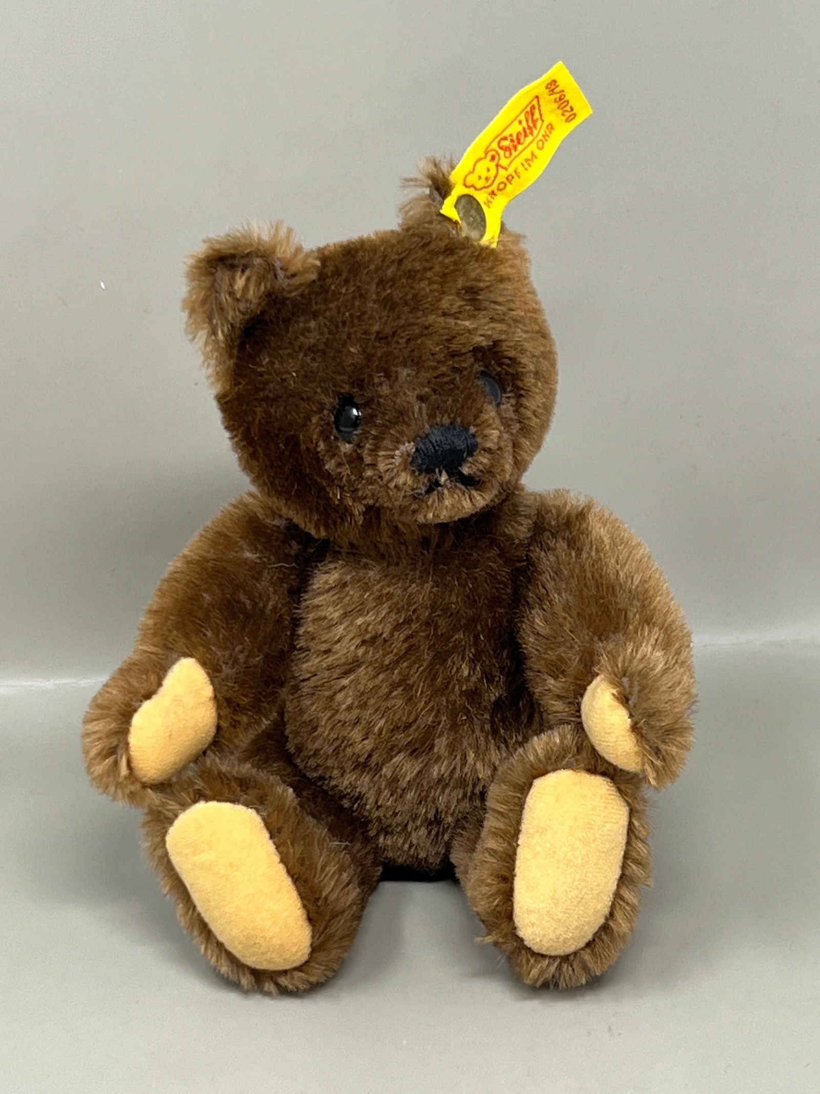 5" Steiff Teddy Beaf Mohair Doll 0206/18 Stuffed Animal Doll (1 of 7)