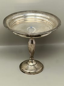 Fisher Sterling Silver Weighted Footed Compote