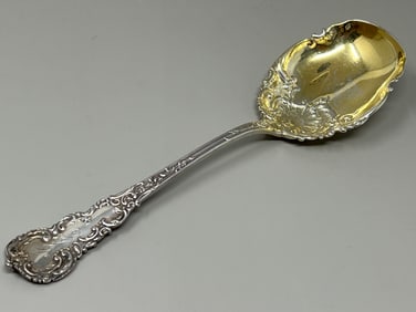 Sterling Silver Berry Spoon Serving Utensil