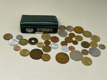 Vintage Foreign Coins Coin Lot