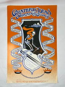 Bob Fried Grateful Dead Morning Glory Concert Poster