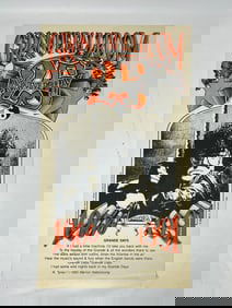 c.1991 Grande Ballroom Detroit 25th Anniversary Poster
