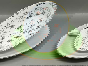 Aynsley "Cup of Knowledge" Fortune Telling Teacup Saucer