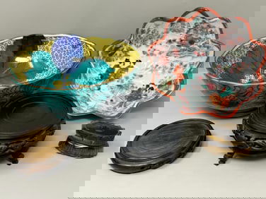 Asian Decor Vintage Smalls, Bowls, Stands