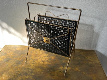MCM Metal Magazine Rack