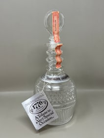 Designed by Tiffany Glass 1776 Seagrams Decanter Bottle