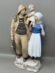 "Fisherman's Family" Bing & Grondahl Royal Copenhagen