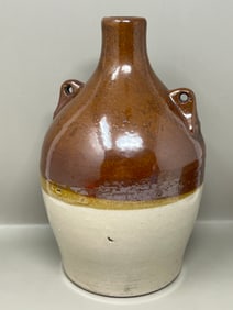 Double Handled Liquor Bottle Stoneware