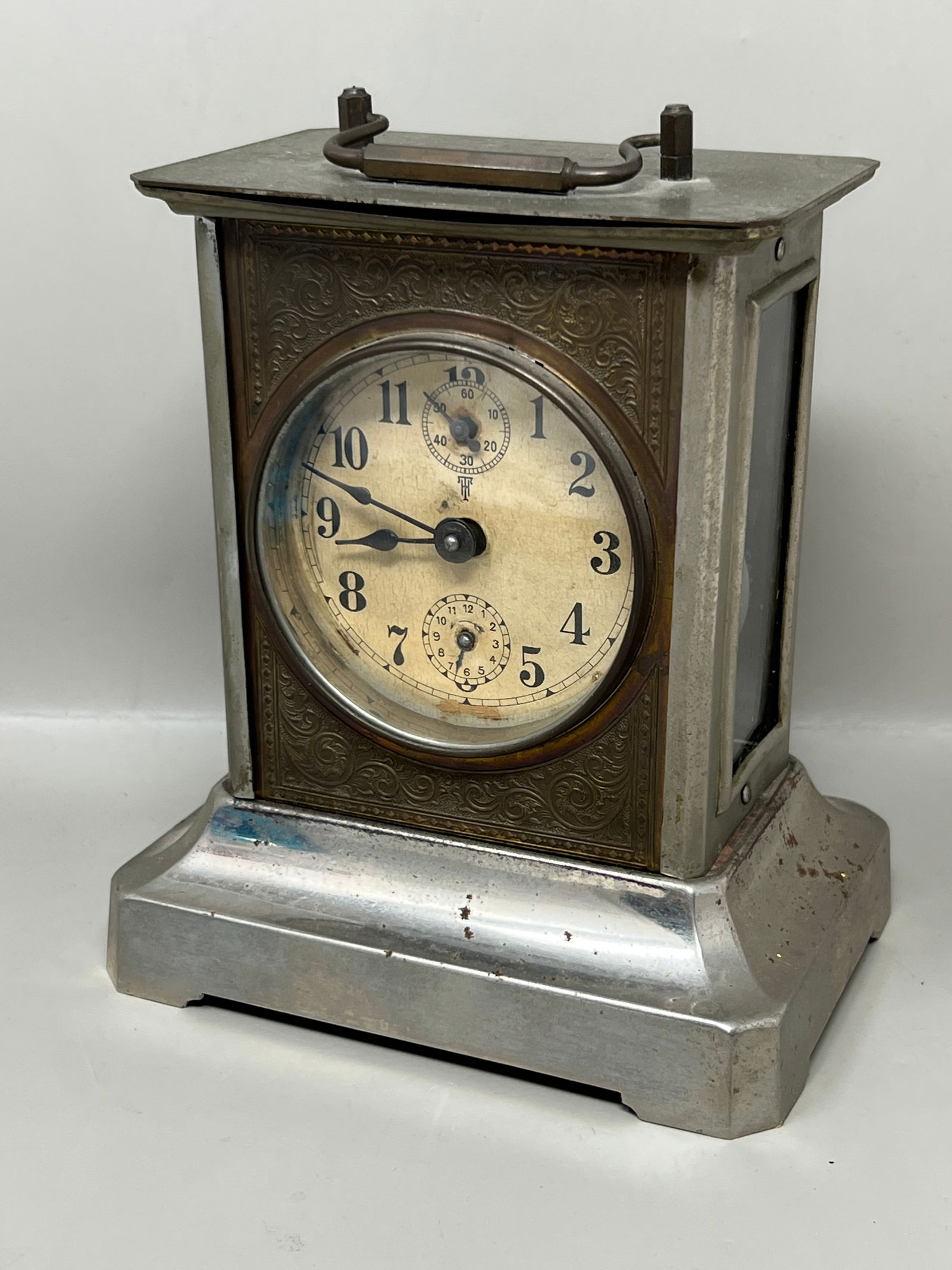 Antique Carriage Clock Timepiece (1 of 8)