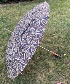 1950s Vintage Parasol Umbrella