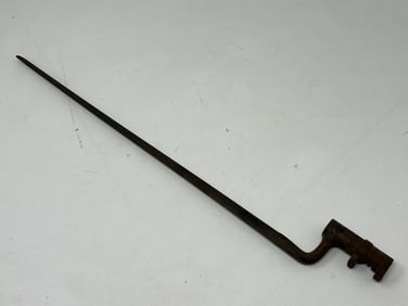 18" Antique Socket Bayonet stamped "MASS US"