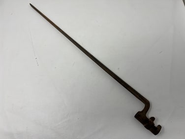 21" Antique Socket Bayonet Scabbard