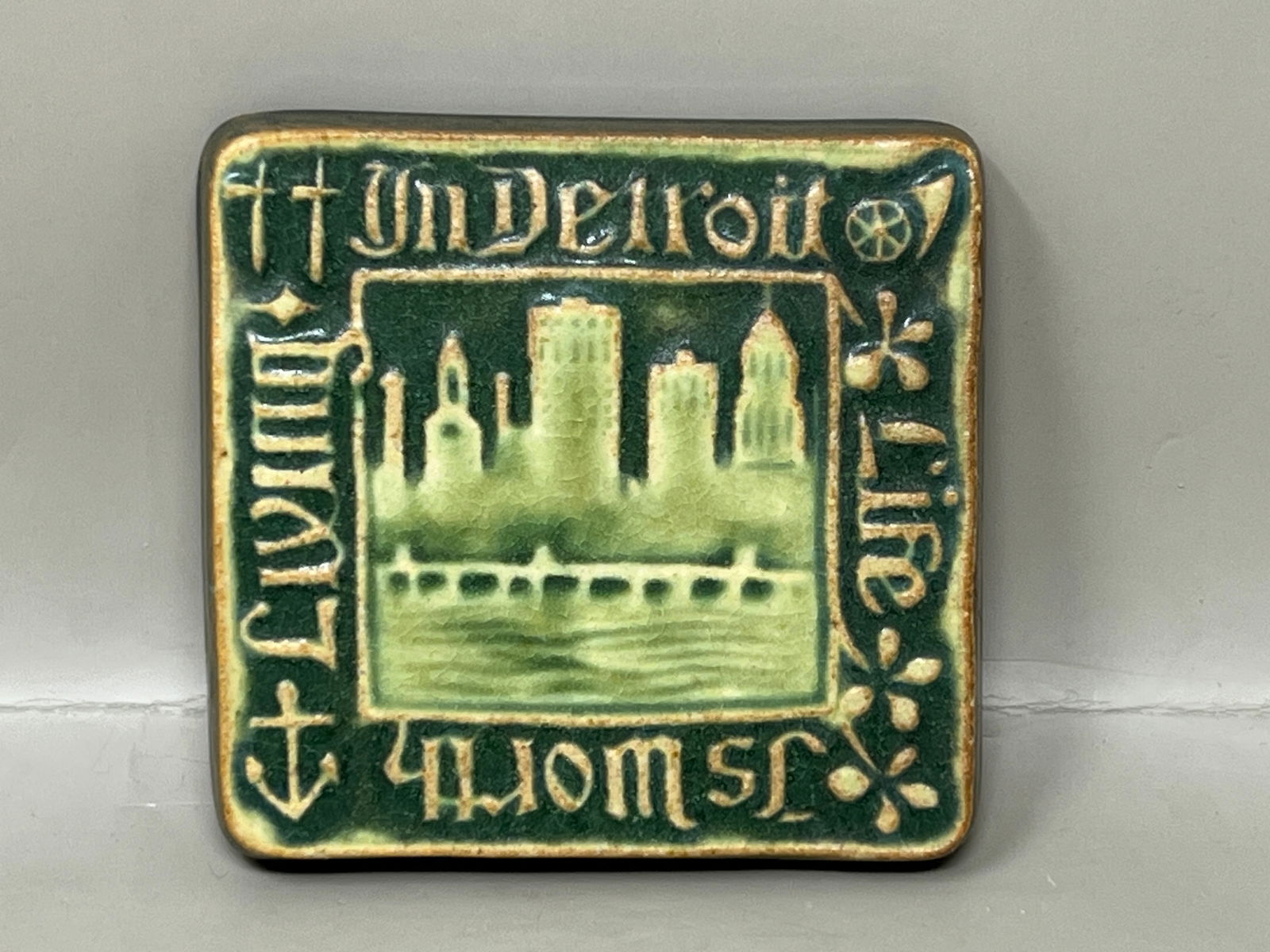 Life is Worth Living in Detroit Old Detroit Pewabic Tile