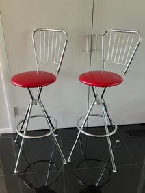 Art Deco Barstool Pair